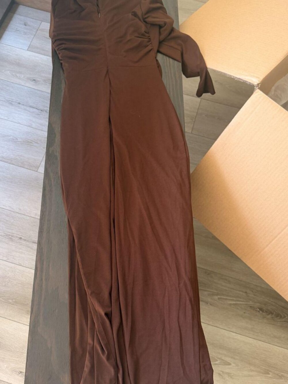 MISHA Women's Brown Dress